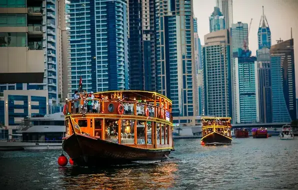 Dhow Cruise Dinner Marina - Upper Deck